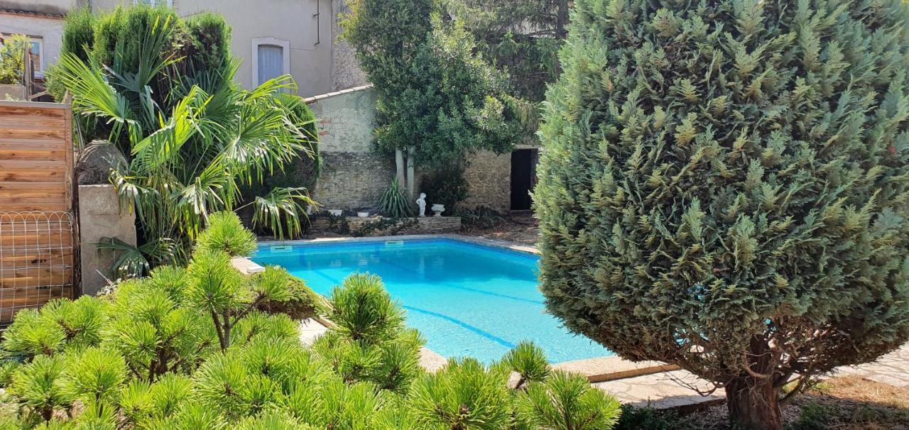La Casa De Margarita Y Sisco, Villa Avec Piscine Carcassonne Bagian luar foto