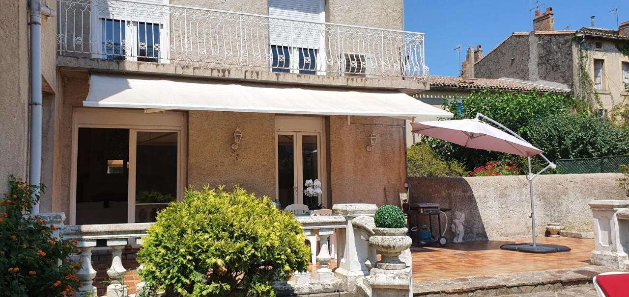 La Casa De Margarita Y Sisco, Villa Avec Piscine Carcassonne Bagian luar foto