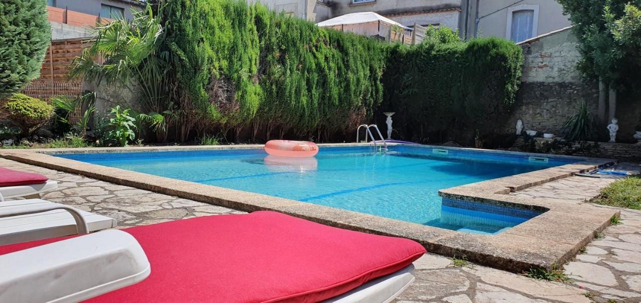 La Casa De Margarita Y Sisco, Villa Avec Piscine Carcassonne Bagian luar foto